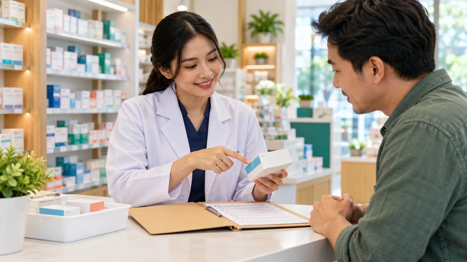 Cara mengambil obat Program Rujuk Balik di apotek dengan checklist proses